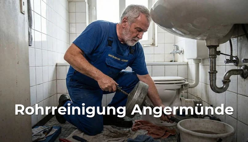 Rohrreinigung Angermünde - 24/7 Notdienst Professionelle Rohrreinigung und Kanalreinigung Angermünde Brandenburg - Schnelle Hilfe bei Verstopfungen, Abflussproblemen und Rohrbrüchen in Angermünde und Uckermark