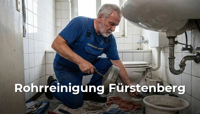 Rohrreinigung Fürstenberg - 24/7 Notdienst Professionelle Rohrreinigung und Kanalreinigung Fürstenberg Brandenburg - Schnelle Hilfe bei Verstopfungen, Abflussproblemen und Rohrbrüchen in Fürstenberg und Oberhavel