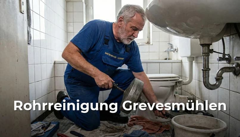 Rohrreinigung Grevesmühlen - 24/7 Notdienst Professionelle Rohrreinigung und Kanalreinigung Grevesmühlen Mecklenburg-Vorpommern - Schnelle Hilfe bei Verstopfungen, Abflussproblemen und Rohrbrüchen in Grevesmühlen und Nordwestmecklenburg