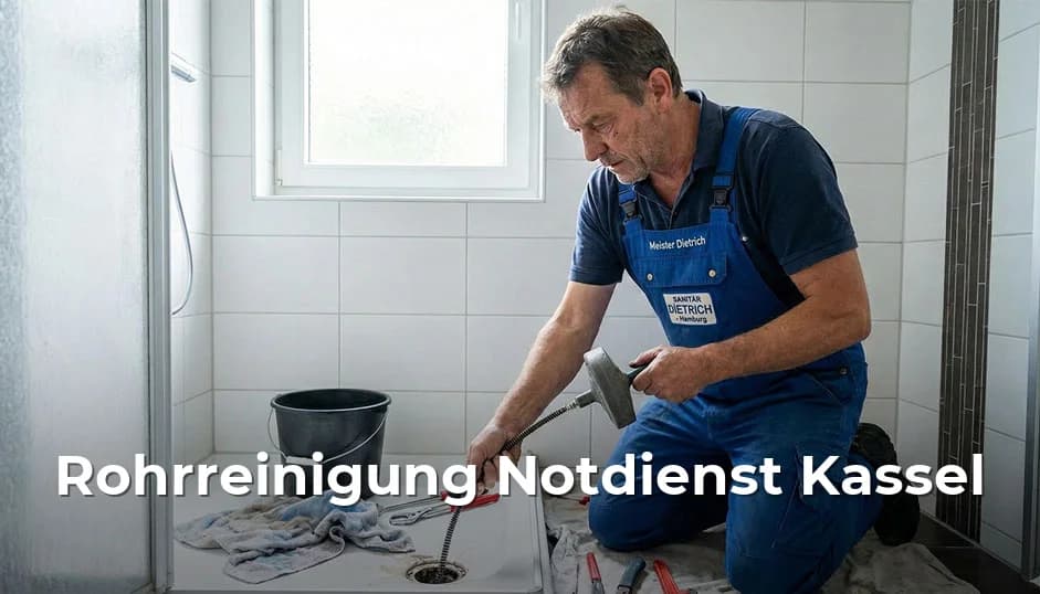 24h Notdienst Rohrreinigung Kassel 24/7 Notdienst Rohrreinigung Kassel Hessen - Schnelle Hilfe bei Verstopfungen, WC verstopft, Abfluss verstopft in Kassel und Umgebung