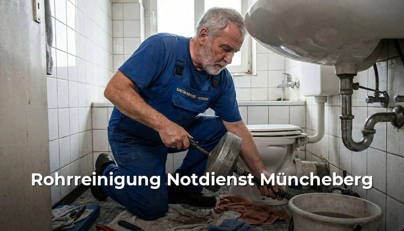 24h Notdienst Rohrreinigung Müncheberg 24/7 Notdienst Rohrreinigung Müncheberg Brandenburg - Schnelle Hilfe bei Verstopfungen, WC verstopft, Abfluss verstopft in Müncheberg und Umgebung