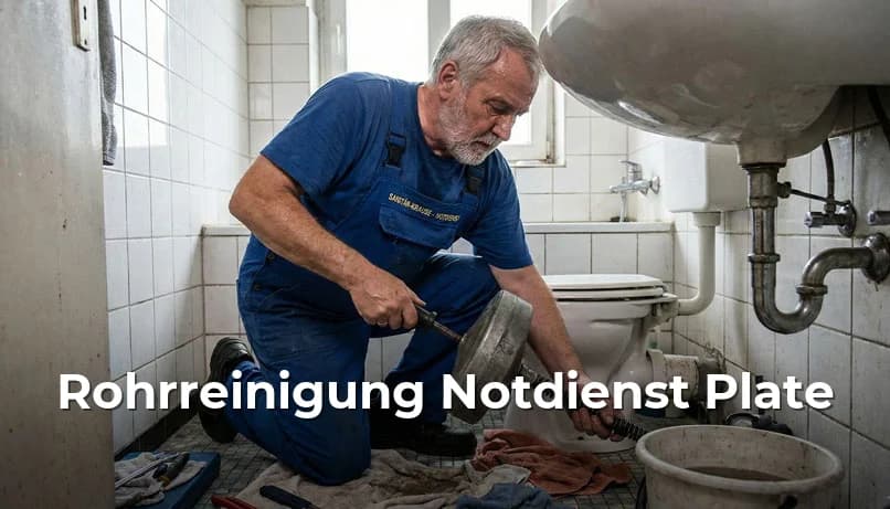 24h Notdienst Rohrreinigung Plate 24/7 Notdienst Rohrreinigung Plate Mecklenburg-Vorpommern - Schnelle Hilfe bei Verstopfungen, WC verstopft, Abfluss verstopft in Plate und Umgebung