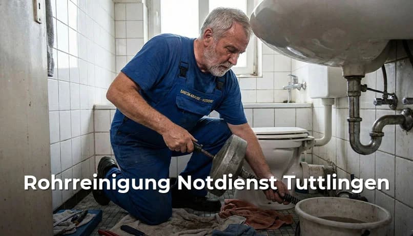 24h Notdienst Rohrreinigung Tuttlingen 24/7 Notdienst Rohrreinigung Tuttlingen Baden-Württemberg - Schnelle Hilfe bei Verstopfungen, WC verstopft, Abfluss verstopft in Tuttlingen und Umgebung