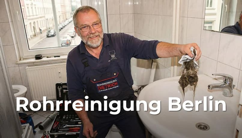 Rohrreinigung Berlin - 24/7 Notdienst Professionelle Rohrreinigung und Kanalreinigung Berlin Berlin - Schnelle Hilfe bei Verstopfungen, Abflussproblemen und Rohrbrüchen in Berlin und Kreisfreie Stadt Berlin