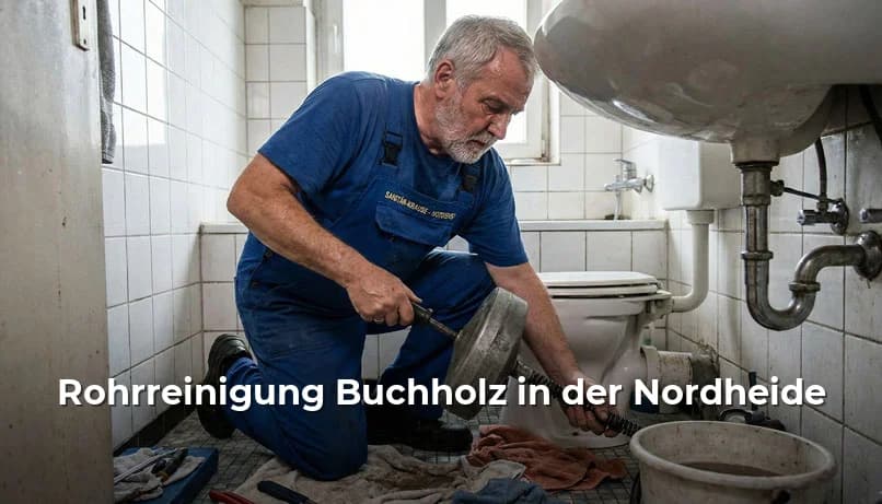 Rohrreinigung Buchholz in der Nordheide - 24/7 Notdienst Professionelle Rohrreinigung und Kanalreinigung Buchholz in der Nordheide Niedersachsen - Schnelle Hilfe bei Verstopfungen, Abflussproblemen und Rohrbrüchen in Buchholz in der Nordheide und Harburg