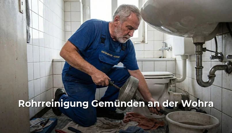 Rohrreinigung Gemünden an der Wohra - 24/7 Notdienst Professionelle Rohrreinigung und Kanalreinigung Gemünden an der Wohra Hessen - Schnelle Hilfe bei Verstopfungen, Abflussproblemen und Rohrbrüchen in Gemünden an der Wohra und Waldeck-Frankenberg