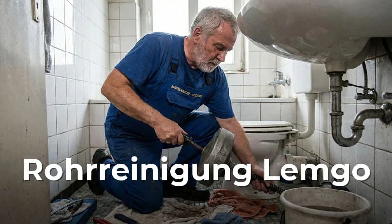 Rohrreinigung Lemgo - 24/7 Notdienst Professionelle Rohrreinigung und Kanalreinigung Lemgo Nordrhein-Westfalen - Schnelle Hilfe bei Verstopfungen, Abflussproblemen und Rohrbrüchen in Lemgo und Lippe