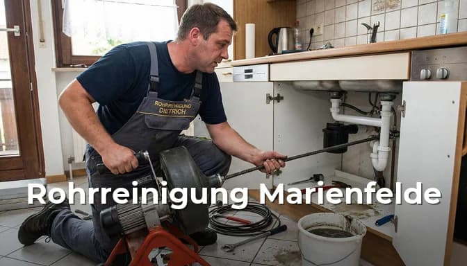 Rohrreinigung Marienfelde - 24/7 Notdienst Professionelle Rohrreinigung und Kanalreinigung Marienfelde Berlin - Schnelle Hilfe bei Verstopfungen, Abflussproblemen und Rohrbrüchen in Marienfelde und null