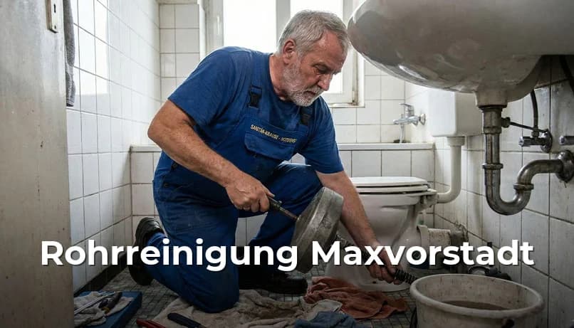 Rohrreinigung Maxvorstadt - 24/7 Notdienst Professionelle Rohrreinigung und Kanalreinigung Maxvorstadt Bayern - Schnelle Hilfe bei Verstopfungen, Abflussproblemen und Rohrbrüchen in Maxvorstadt und Kreisfreie Stadt München