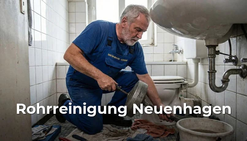 Rohrreinigung Neuenhagen - 24/7 Notdienst Professionelle Rohrreinigung und Kanalreinigung Neuenhagen Brandenburg - Schnelle Hilfe bei Verstopfungen, Abflussproblemen und Rohrbrüchen in Neuenhagen und Märkisch-Oderland