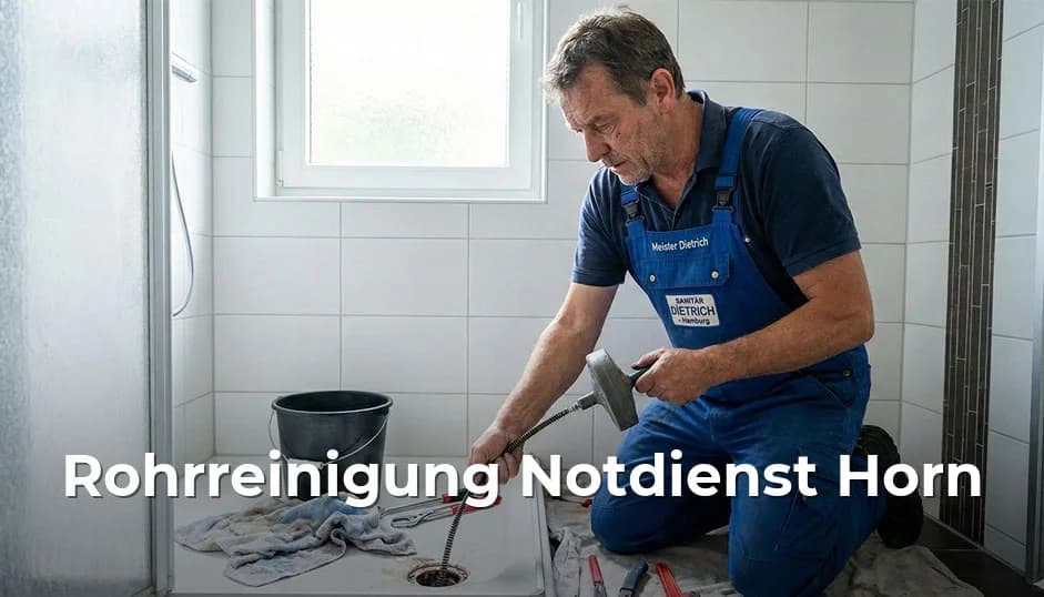 24h Notdienst Rohrreinigung Horn 24/7 Notdienst Rohrreinigung Horn Hamburg - Schnelle Hilfe bei Verstopfungen, WC verstopft, Abfluss verstopft in Horn und Umgebung