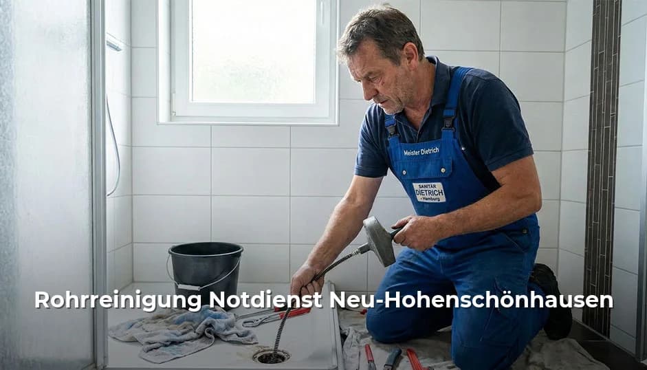 24h Notdienst Rohrreinigung Neu-Hohenschönhausen 24/7 Notdienst Rohrreinigung Neu-Hohenschönhausen Berlin - Schnelle Hilfe bei Verstopfungen, WC verstopft, Abfluss verstopft in Neu-Hohenschönhausen und Umgebung