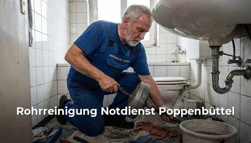 24h Notdienst Rohrreinigung Poppenbüttel 24/7 Notdienst Rohrreinigung Poppenbüttel Hamburg - Schnelle Hilfe bei Verstopfungen, WC verstopft, Abfluss verstopft in Poppenbüttel und Umgebung
